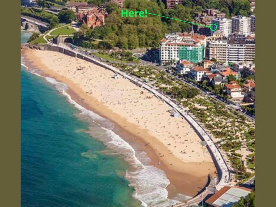Apartamento A 5Min De La Playa De Ondarreta San Sebastian Exterior photo